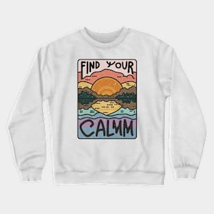 Motivational Inspirational Sunset Crewneck Sweatshirt